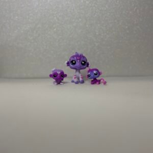 LPS Monkey Mommy and Baby #498