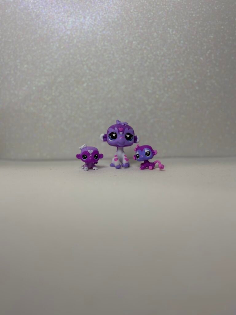 LPS Monkey Mommy and Baby #498